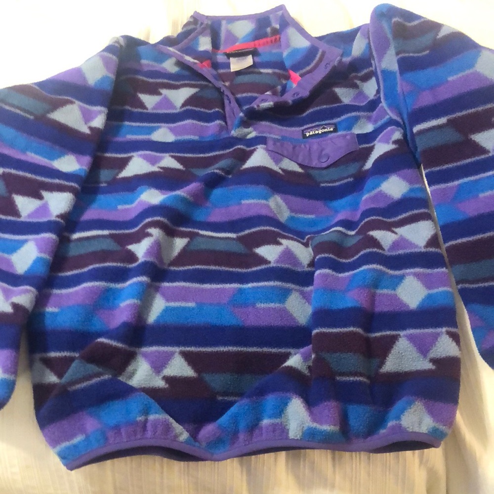 Patagonia Women’s  Purple Patterned Sweater